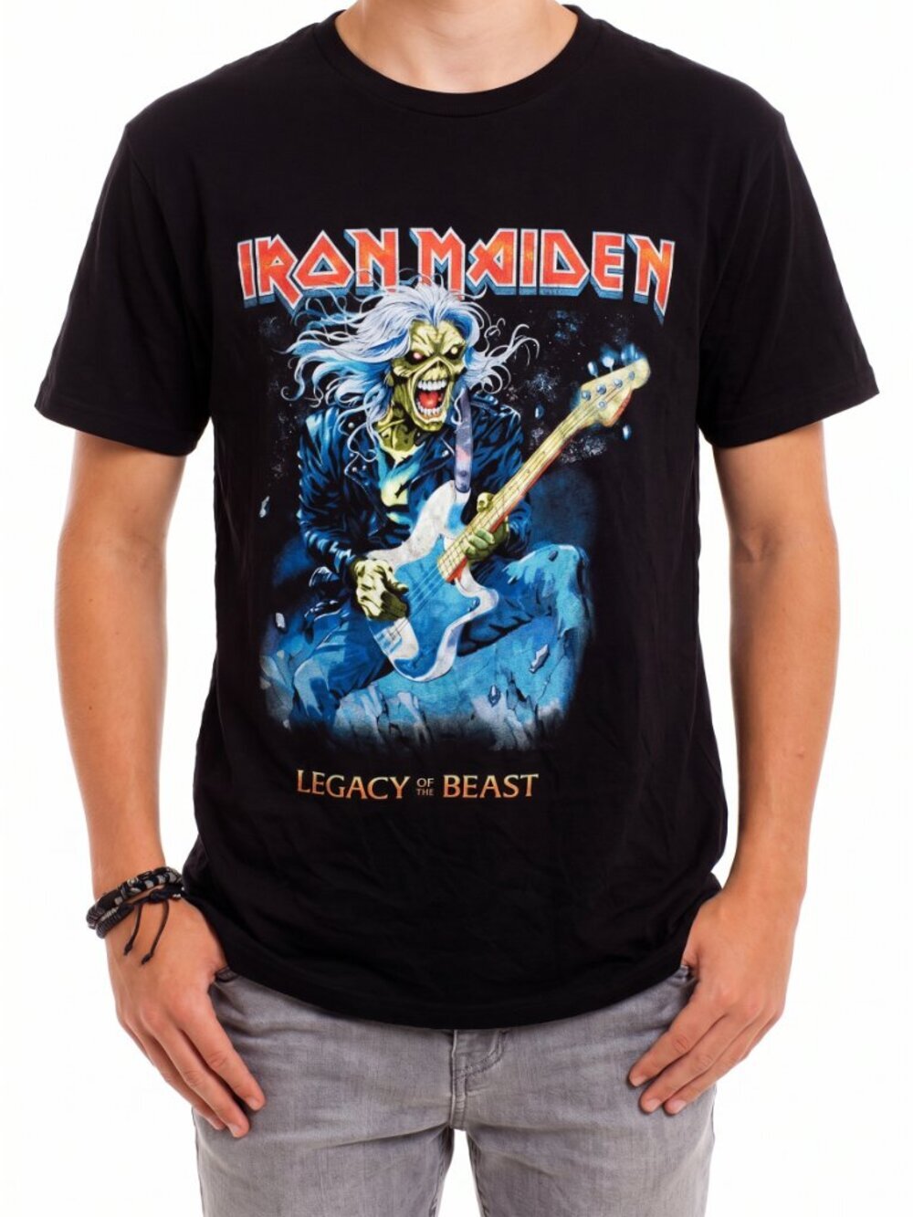 IRON MAIDEN MENS  BAND TEE